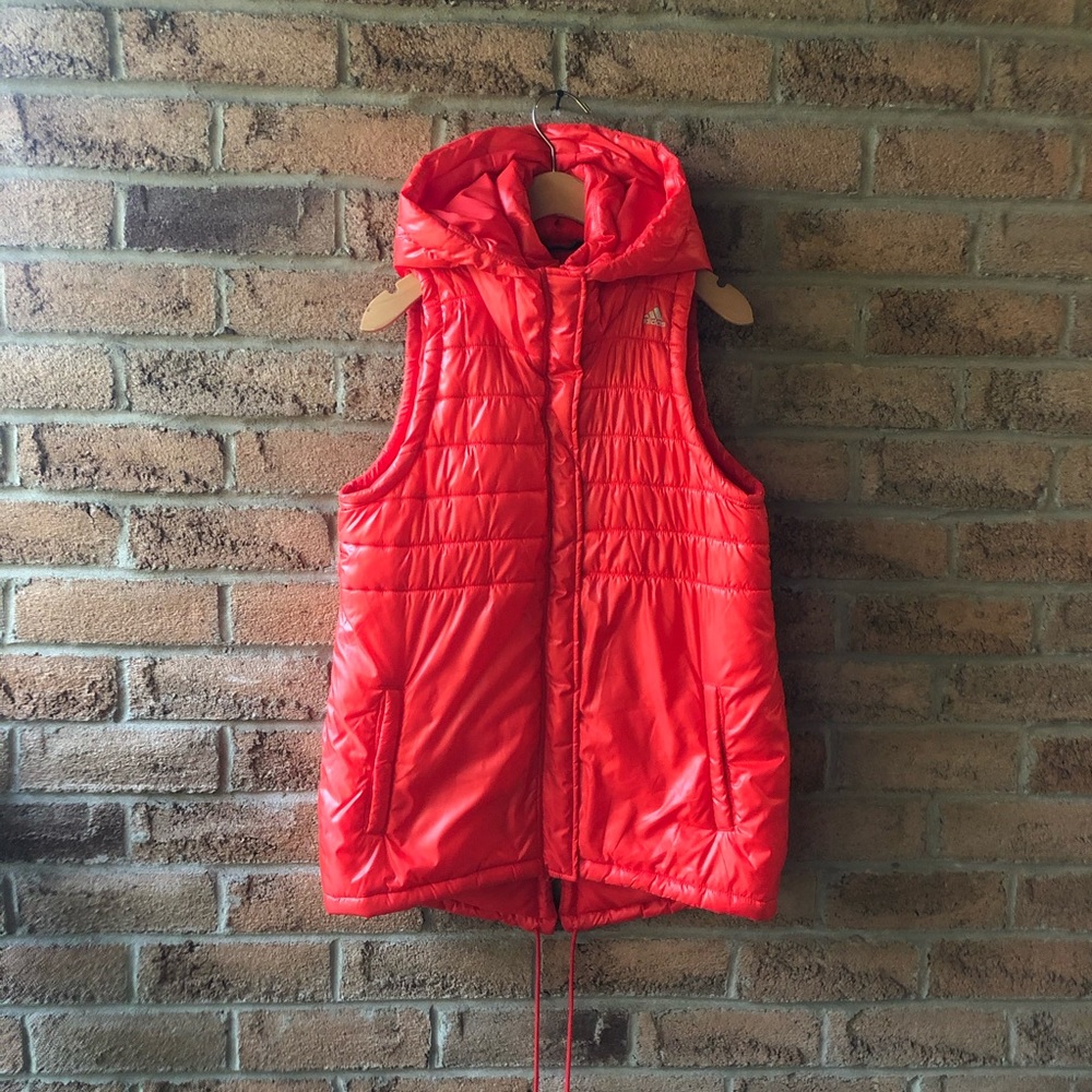 ADIDAS | Puffer vest neon orange